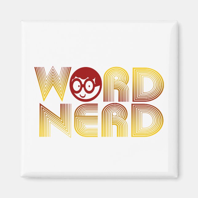 Aimant Word Nerd (Devant)