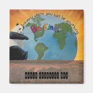 Aimant World2Celebrate : Journée mondiale de la bonté