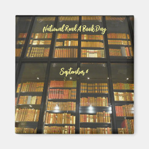 Aimant World2Celebrate : National Read a Book Day