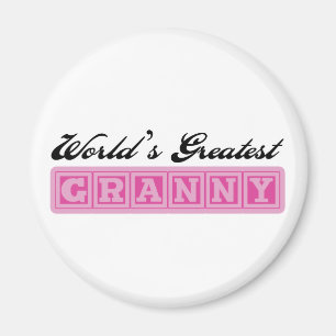 Aimant World&apos ; plus grande mamie de s