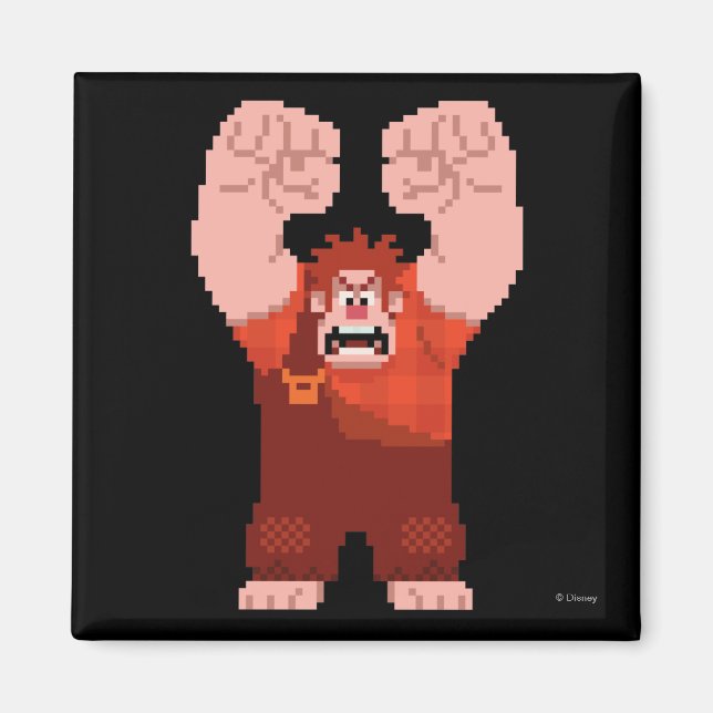 Aimant Wreck-It Ralph : One-Man Wrecking Crew! (Devant)