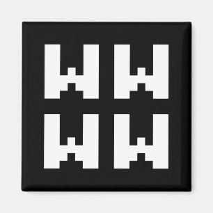 Aimant WWWW   LOL Japonais Internet Slang