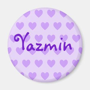 Aimant Yazmin en violet