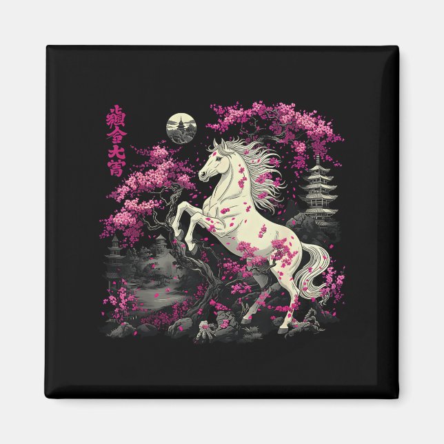 Aimant Year Of The Horse 2026 Chinese  (Devant)