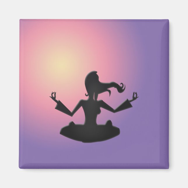 Aimant yoga (Devant)