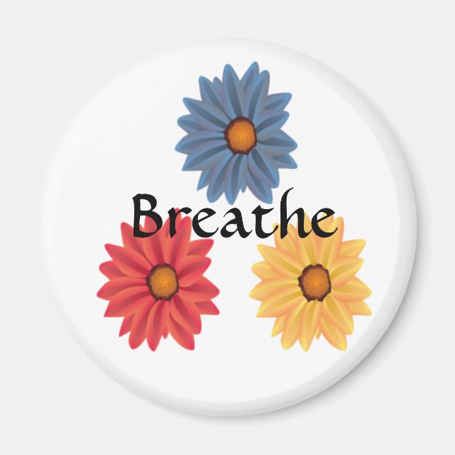 Aimant Yoga Breathe (Devant)