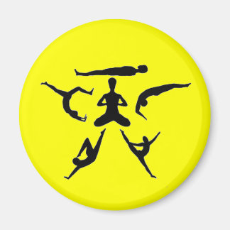 Aimant Yoga Pose magnétique