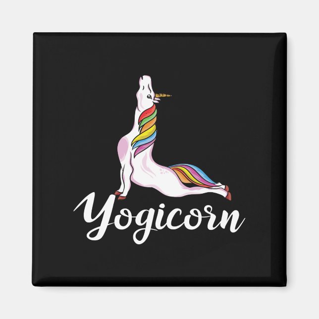 Aimant Yogicorn Cute Magique (Devant)