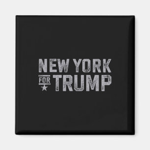 Aimant York Pour Trump 2024 New Yorkais Aime Le Coeur Tru