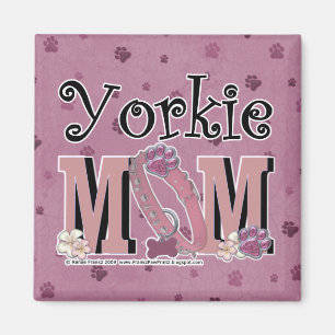 Aimant Yorkie MOM