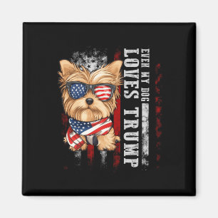 Aimant Yorkshire Terrier Chien Yorkie Même Mon Chien Aime