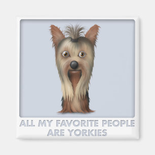 Aimant Yorkshire Terrier favori