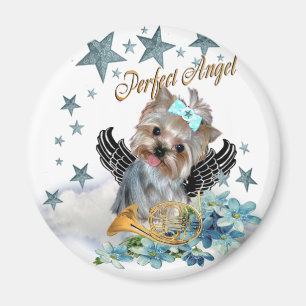 Aimant Yorkshire Terrier Parfait Angel