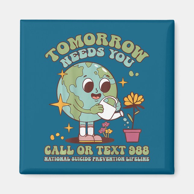 Aimant You Suicide Awareness Mental Health S  (Devant)