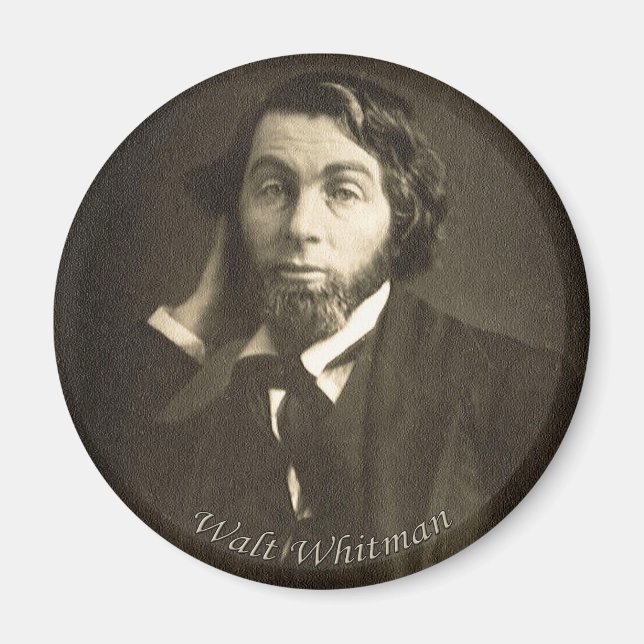 Aimant Young Walt Whitman (Devant)