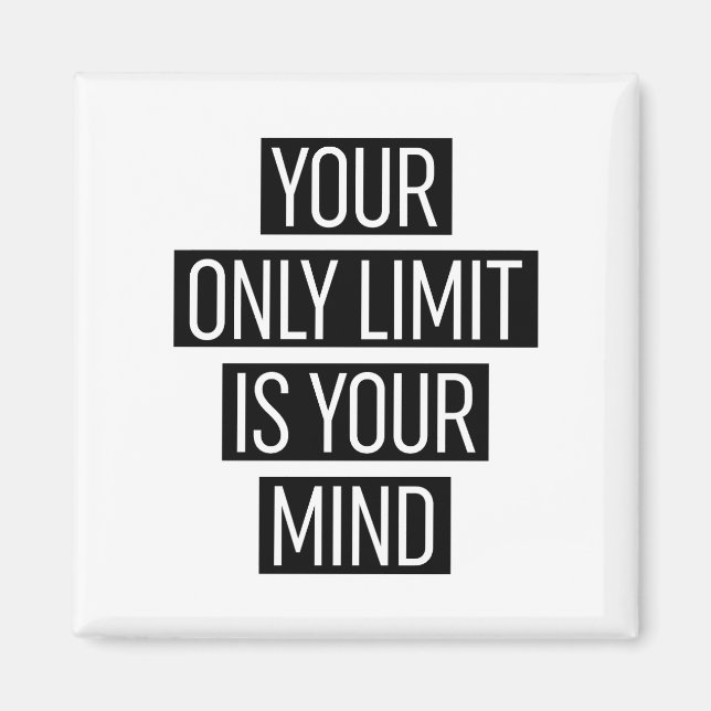 Aimant Your Only Limit (Devant)