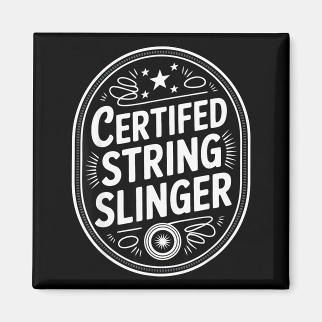 Aimant Yoyo Player Vintage Yo-yo  (Devant)