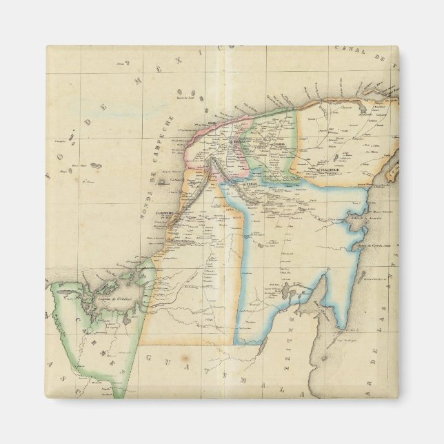 Aimant Yucatan, Mexique (Devant)