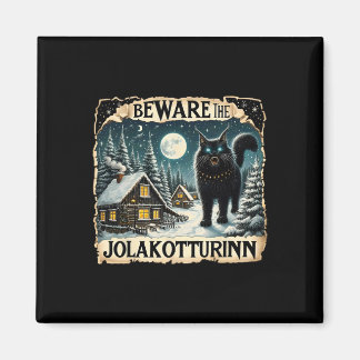Aimant Yule Cat Icelandic Christmas Norse Beware The Jola