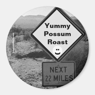 Aimant Yummy Possum Réfrigérateur à rôtisseurs