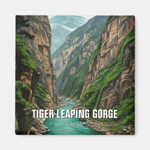 Aimant Yunnan Tiger Leaping Gorge Chine Voyage