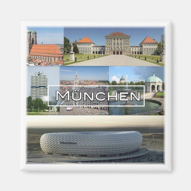 Aimant z012 MUNICH MUNICH mosaic Germany - (Devant)