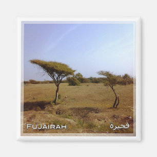 Aimant zAE033 FUJAIRAH nature, EAU, Asie, Réfrigérateur