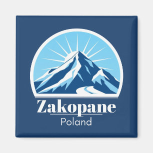 Aimant Zakopane Pologne station de ski Tatra souvenir
