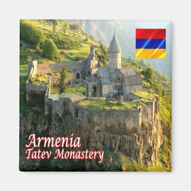 Aimant zAM009 Monastère de SYUNIK Tatev, Arménie, Fridge (Devant)
