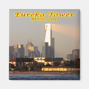 Aimant zAU053 MELBOURNE, EUREKA TOWER, Australie, Frigo