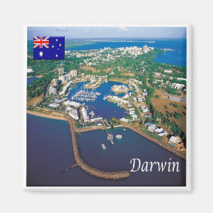 Aimant zAU098 DARWIN, Australie, Océanie, Fridge