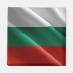 Aimant zBG002 BULGARES agitant DRAPEAU Bulgarie, Frigo
