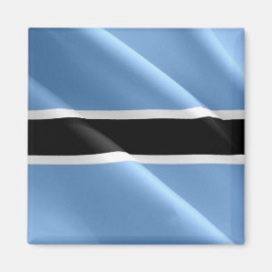 Aimant zBW002 BOTSWANA WAVING DRAPEAU, Afrique, Réfrigéra