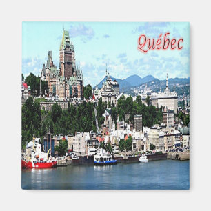Aimant zCA017 QUÉBEC City, Panorama, Canada, Réfrigérateu