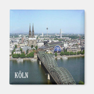 Aimant zDE078 KÖLN COLONIA Allemagne, Fridge