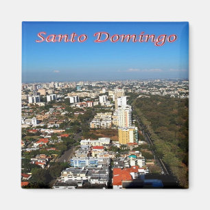 Aimant zDO008 SANTO DOMINGO, République Dominicaine, Frid