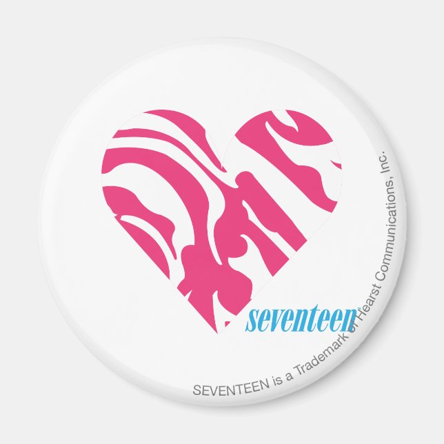 Aimant Zebra Magenta 2 (Devant)