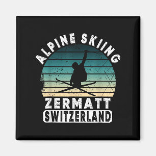 Aimant Zermatt Ski alpin Suisse Montagnes Suisses