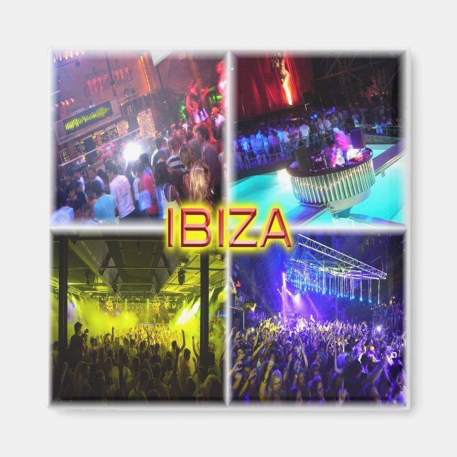 Aimant zES110 discothèque en IBIZA, Baléares, Espagne, Ré (Devant)