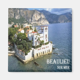 Aimant zFR0104 BEAULIEU SUR MER-BELLUOGO, Côte d'Azur,