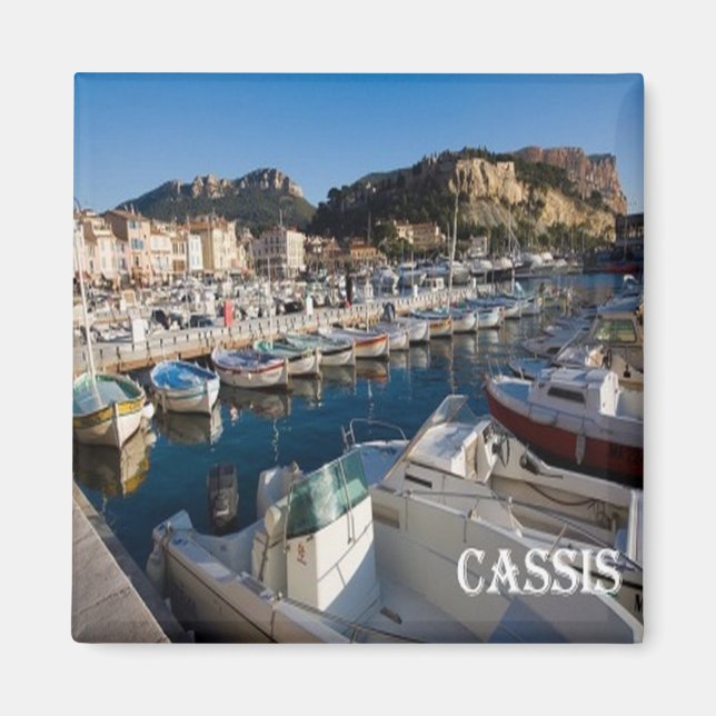 Aimant zFR100 CASSIS, Côte d'Azur, France, Fridge (Devant)