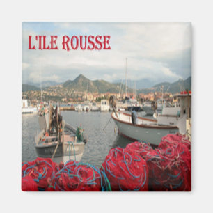 Aimant zFR114 L'ILE ROUSSE Corse, Réfrigérateur