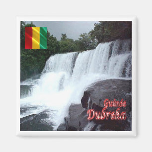 Aimant zGN005 DUBREKA FALLS, Guinée, Afrique, Réfrigérate