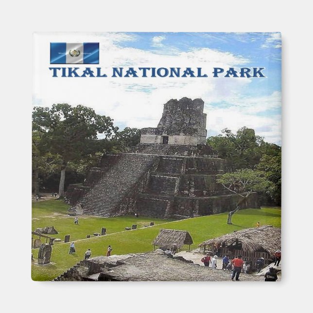 Aimant zGT016 Parc national de TIKAL, Guatemala, Fridge (Devant)