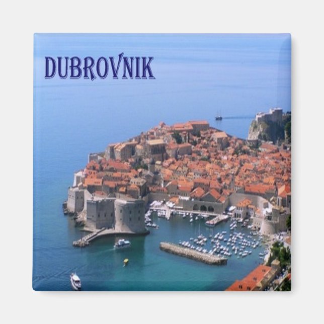 Aimant zHR017 DUBROVNIK, Croatie, Frigo (Devant)
