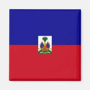Aimant zHT001 DRAPEAU HAÏTI, Amérique, réfrigérateur