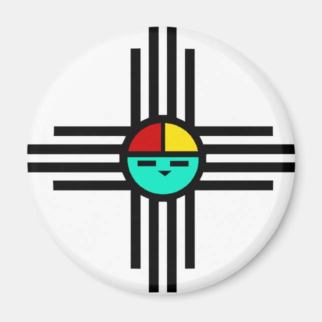 Aimant Zia Sun Dieu (Devant)