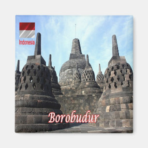 Aimant zID024 BOROBUDUR, Indonésie, Asie, Fridge