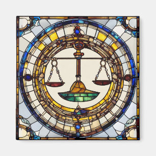 Aimant zidiaque Carré de 2 pouces