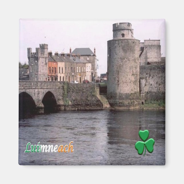 Aimant zIE004 LIMERIK, Luimneach, Irlande, Fridge (Devant)